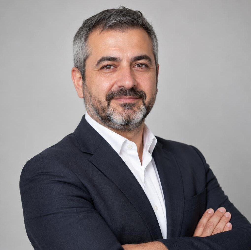 Portrait of a Turkish man crisis management consultant